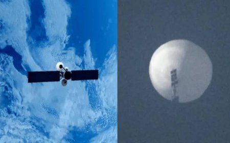 Suspected Chinese surveillance balloon is shot down Over the Atlantic