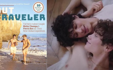 Out Traveler Cover Couple Nicky Champa & Pierre Boo Featured in New Fenty Ad