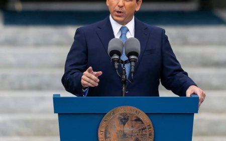 DeSantis decries ‘smear’ after Trump posts alleged photo of governor partying with teens years ago