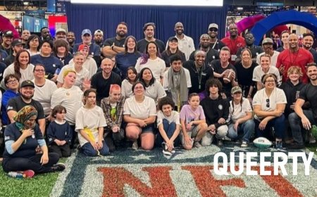 The NFL teamed up with LGBTQ+ youth to create this one-of-a-kind Super Bowl Experience