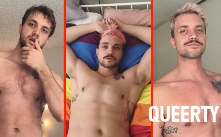 This sexy bi gamer can’t seem to keep his shirt on and we’re totally OK with that