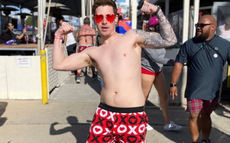 Cupid’s Undie Run strips down and spreads the love in Venice Beach
