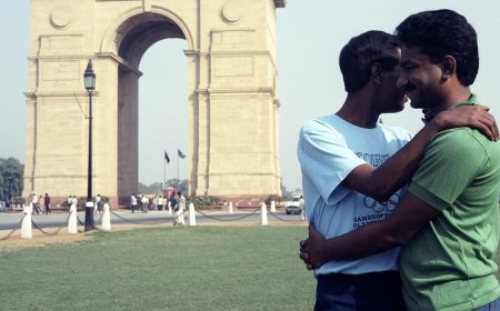 Subversive Pics of Male Intimacy Challenged 1980s India