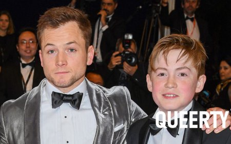 Kit Connor and Taron Egerton are even more dashing during ‘Rocketman’ mini-reunion – See the photo!