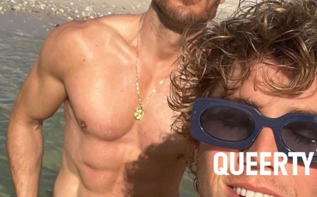 Did Lukas Gage just share a scorching hot boyfriend reveal?