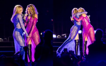 Kylie Minogue joined by sister Dannii for WorldPride extravaganza