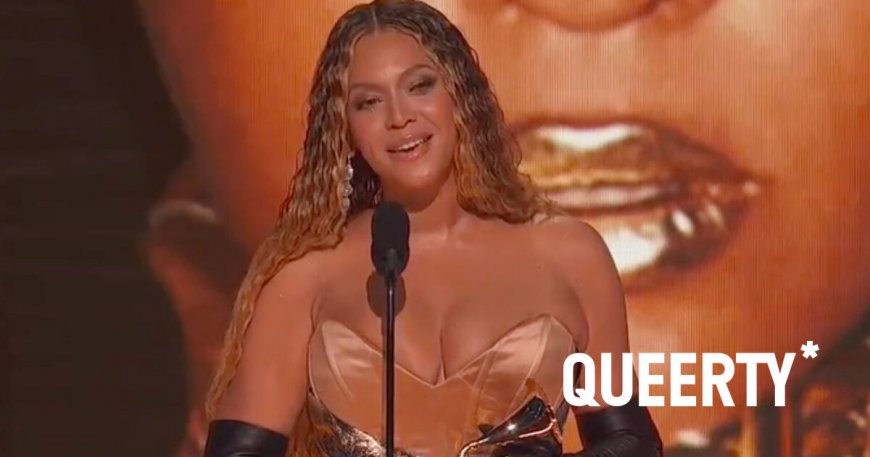 Beyoncé thanks “queer community” and Kim Petras makes history at Grammys