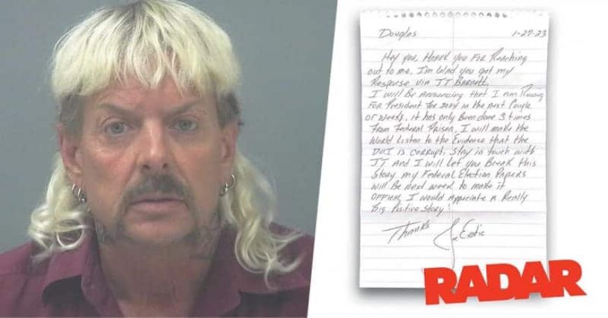 All Hail The Tiger King: Reality Star Joe Exotic Plans to Announce Bid For 2024 Presidential Election From Federal Prison