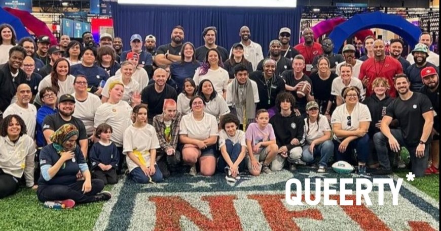 The NFL teamed up with LGBTQ+ youth to create this one-of-a-kind Super Bowl Experience