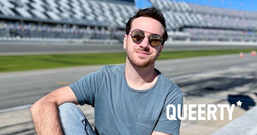 NASCAR racer Zach Herrin is using his rainbow-colored car to fight “Don’t Say Gay” laws