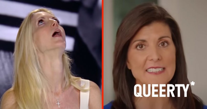 After saying there’s no racism in America, Nikki Haley is immediately subjected to Ann Coulter’s racism