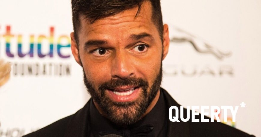 People are going crazy over a photo Ricky Martin posted of his teen son