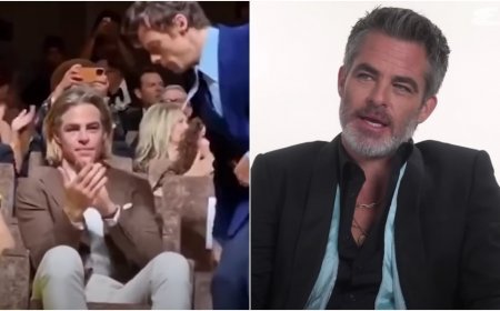 Chris Pine Explains What Harry Styles Said During Spit-Gate Viral Video