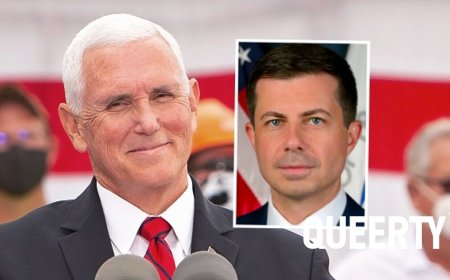 Mike Pence attempts to throw shade at Pete Buttigieg for taking “maternity” leave