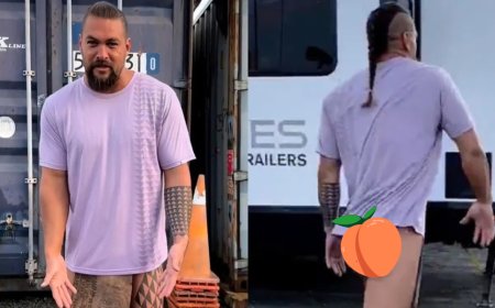 Jason Momoa Shows Off His Bubbly Bum in New IG Video