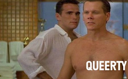 The homoerotic shower scene between Kevin Bacon and Matt Dillon that never was