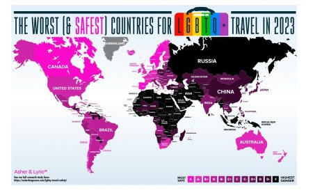 The Most Dangerous (& Safest) Countries for LGBTQ+ Travel