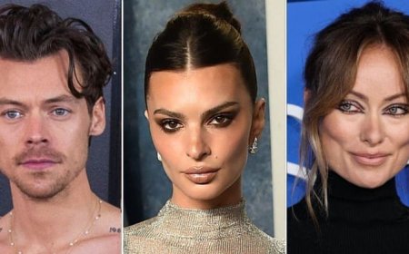 Harry Styles, Emily Ratajkowski And Olivia Wilde Spark ‘Throuple’ Chatter In Hollywood After Wild Make-Out Session Caught On Video