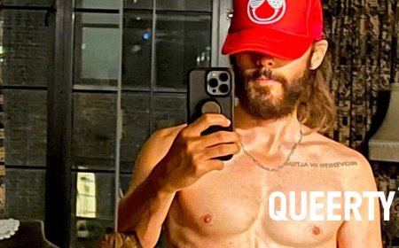 Jared Leto is still flooding basements with his thirst traps at 51