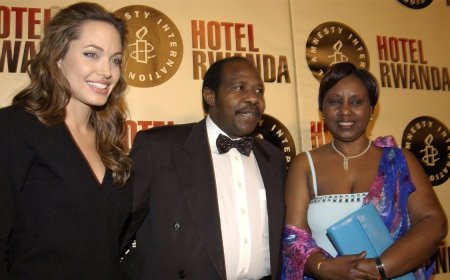Freed 'Hotel Rwanda' Hero Safely Back in US