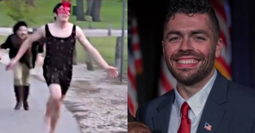 Texas Republican who wrote anti-drag bill filmed ‘skipping, running and dancing’ to ‘Sexy Lady’ in drag