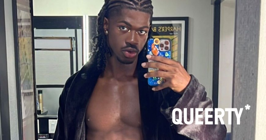 Lil Nas X’s impressive underwear selfie proves what a huge star he really is