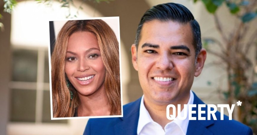 Rep. Robert Garcia pays tribute to Beyoncé on the floor of Congress