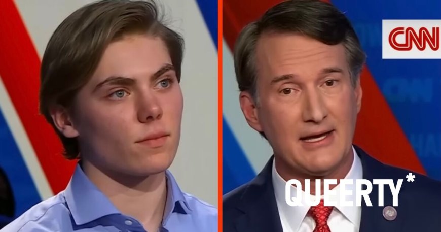 WATCH: This bold trans student stumps anti-LGBTQ Gov. Glenn Youngkin with the most basic question