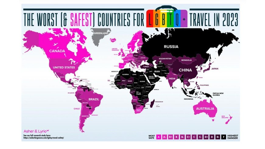 The Most Dangerous (& Safest) Countries for LGBTQ+ Travel