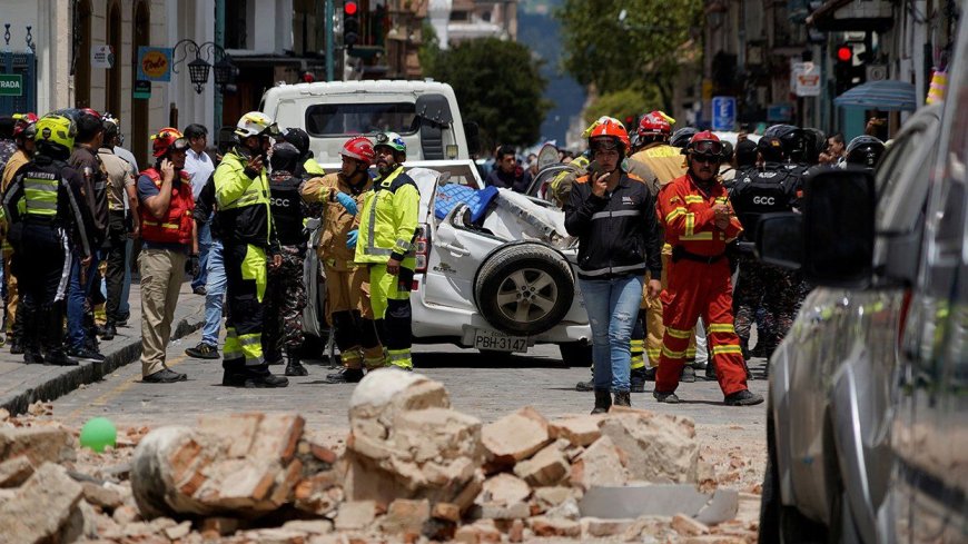 At Least 13 Dead as Magnitude 6.8 Earthquake Hits Ecuador