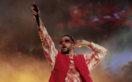 Bad Bunny says first onscreen kiss with a man ‘was very cool’