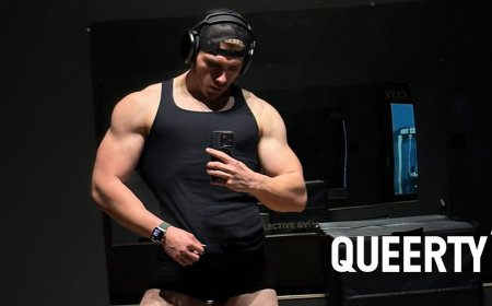 Gays are posting pictures of their thicc thighs all over Twitter, & we’re not complaining