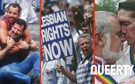 PHOTOS: 25 striking images from the 1993 March on Washington for LGBTQ+ rights
