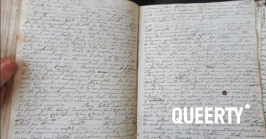 Farmer’s 1810 diary shows he was more woke about homosexuality than most Republicans today