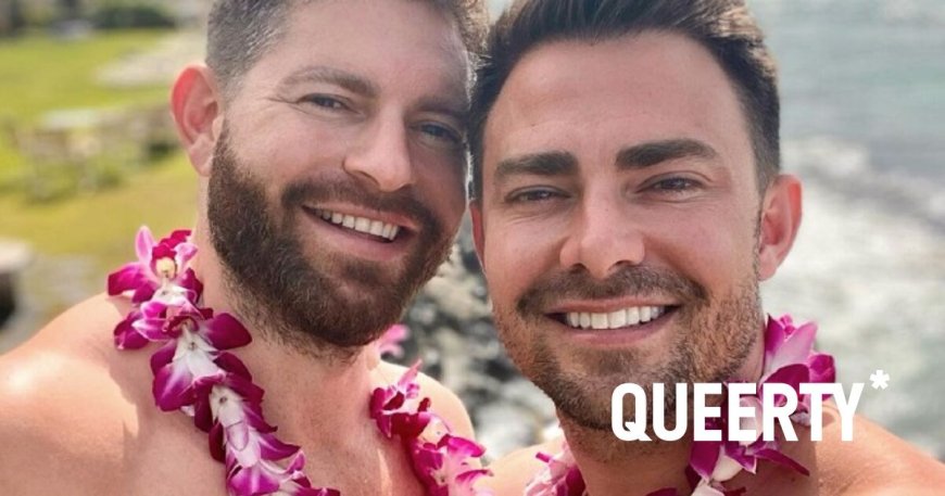 Jonathan Bennett shares the thirst trap photos his hubby sent him when they first met