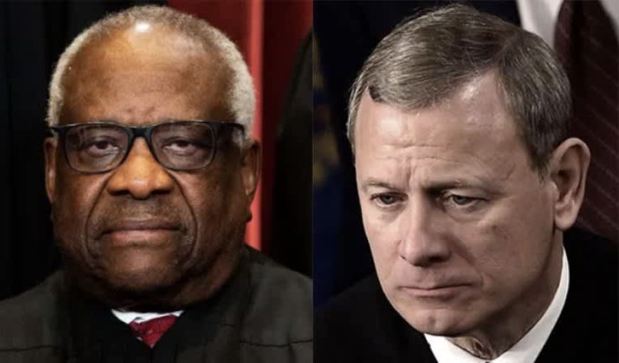 ‘Positively disgraceful’ John Roberts buried by ethics expert for refusal to talk about Clarence Thomas