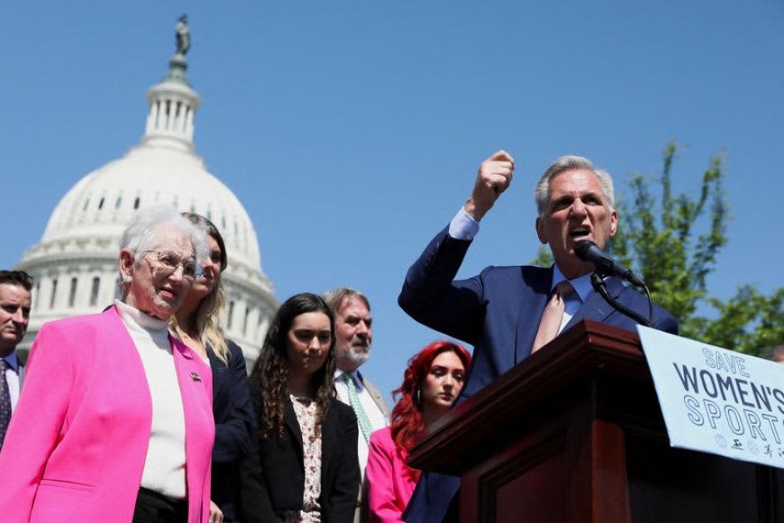 Republican-led ban on transgender student athletes passes US House, moves to Senate