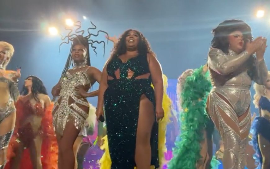 Lizzo teams up with Drag Race stars during Tennessee concert: “Support your drag entertainers!”