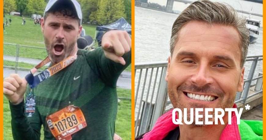 Gay drag racer Travis Shumake trades his car for a half-marathon & still manages to rev our engines