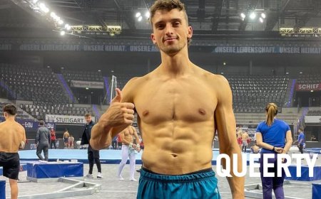 Heath Thorpe is gunning for a gymnastics championship but we keep getting distracted by his Instagram page