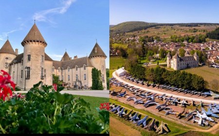 This 700-Year-Old French Château has a Winery and Over 100 Fighter Jets