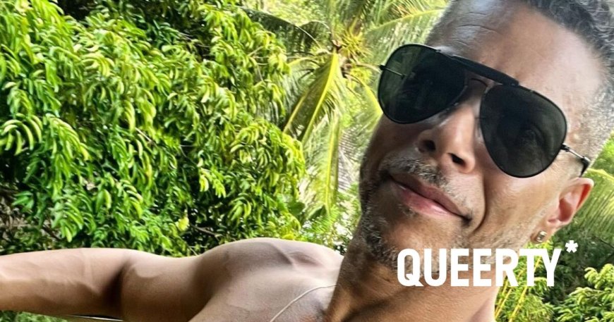 Wilson Cruz is living his best “island boy” life with a week’s worth of hot & sweaty shirtless pics