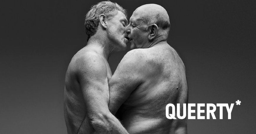 Gay couple featured on billboard campaign promoting joy of sex in later life