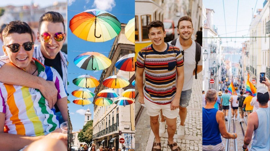 Gay Travelers Michael and Matt Experience LGBTQ+ Lisbon, Portugal
