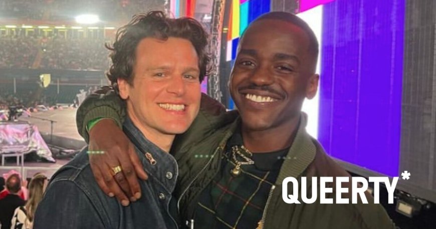 Jonathan Groff and Ncuti Gatwa attend Beyoncé concert together