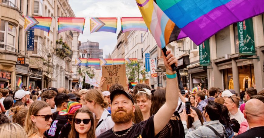 Protect the Protest: Brussels Pride 2023 Advocating for LGBTQIA+ Rights