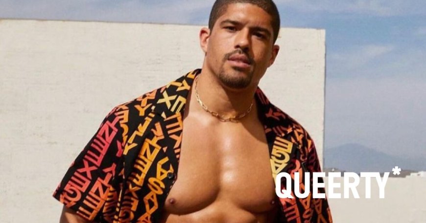 Wrestler Anthony Bowens models the new ‘Savage X Fenty’ Pride underwear and … WOW