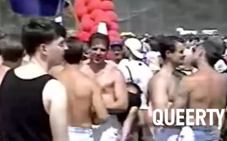 WATCH: This ‘90s news clip by Network Q throws it back to Stonewall’s 25th anniversary