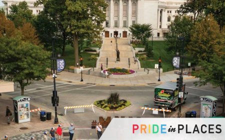 Pride in Places: Midwest city shows Pride with a new Rainbow Crosswalk
