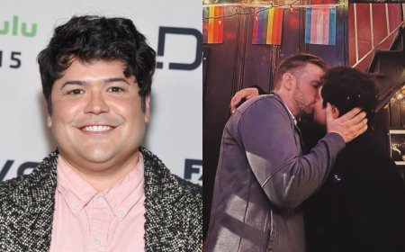 Harvey Guillén Kicks Off Pride Season With a BF Appreciation Post